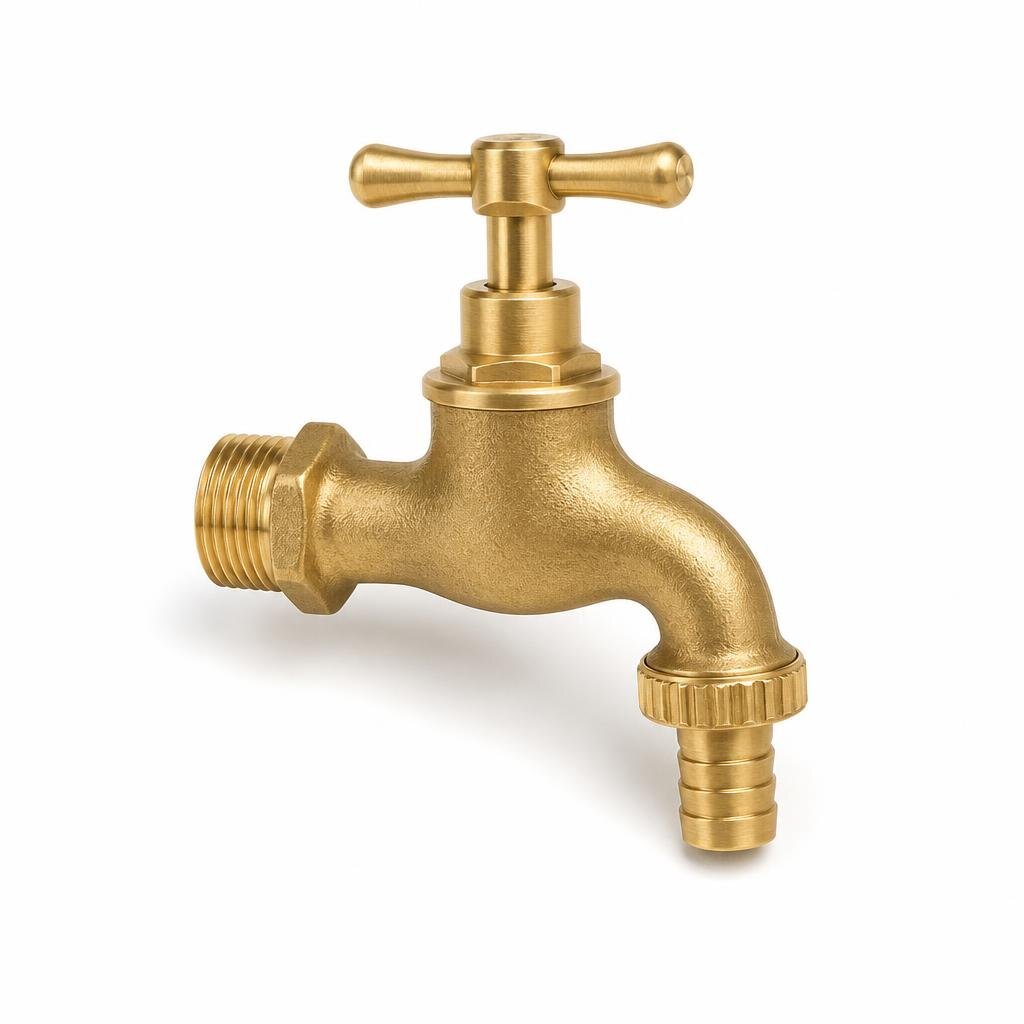 KK K-251 B/L  BRASS LOOSE KEY BIB TAP