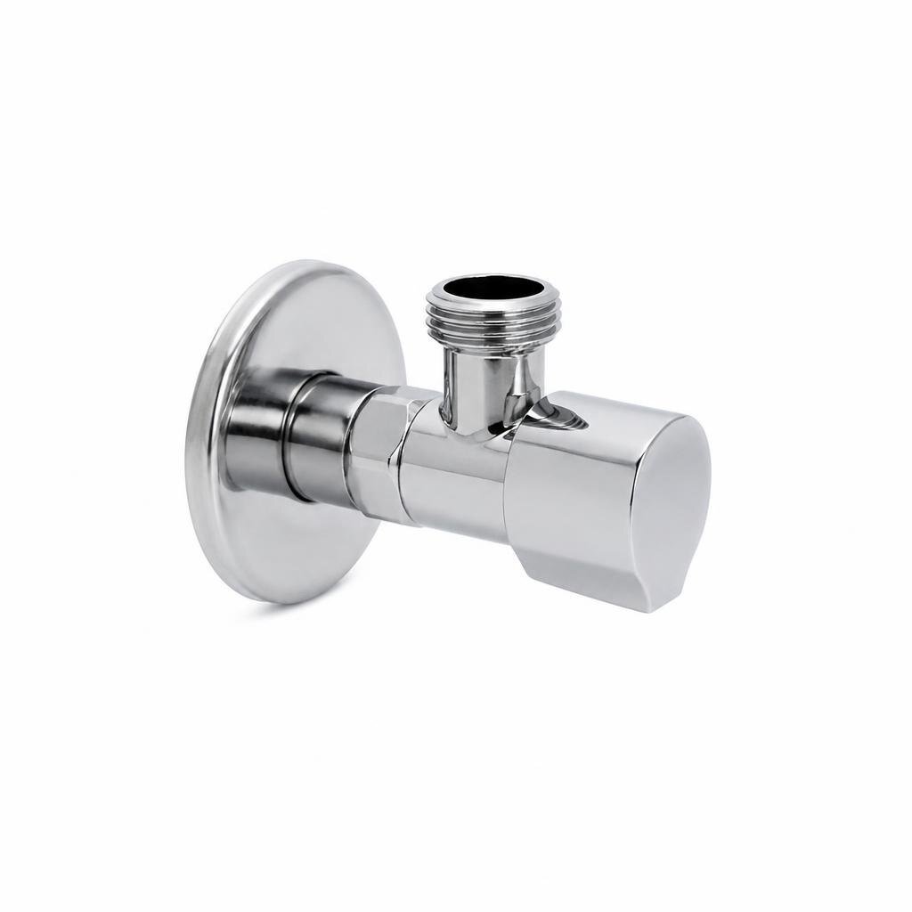 MAXTAP MT-1003SS 1/2" S/STEEL CHROME ANGLE VALVE