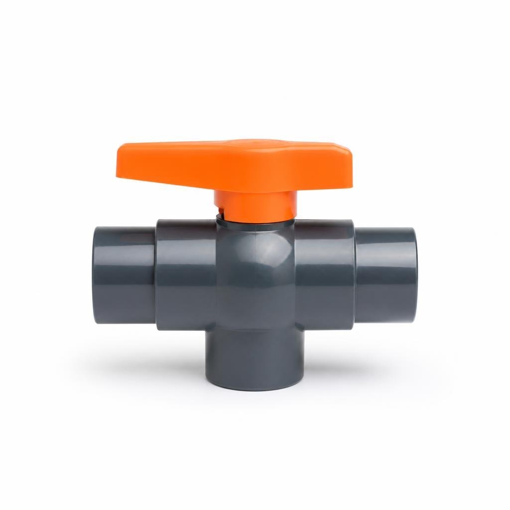 LD 20MM PVC BALL VALVE - TE
