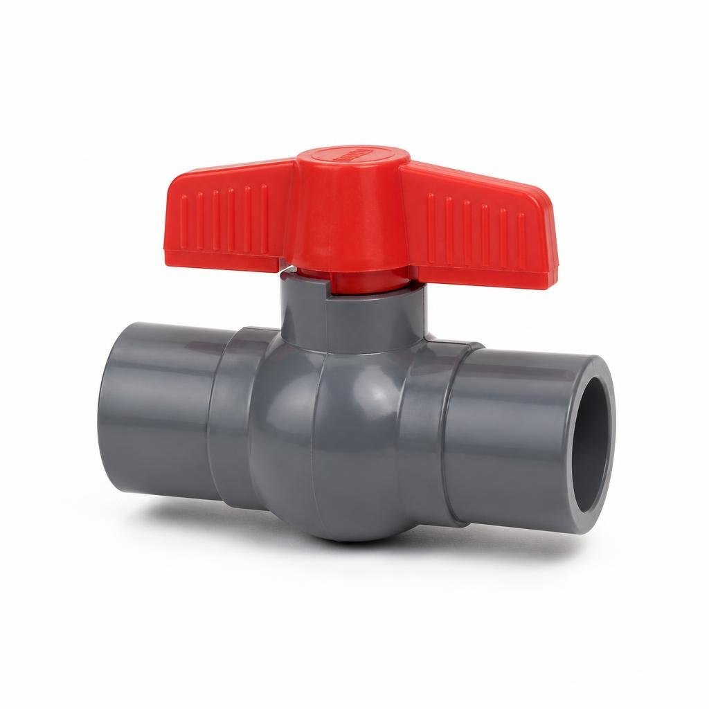 LD 50MM PVC BALL VALVE - TE
