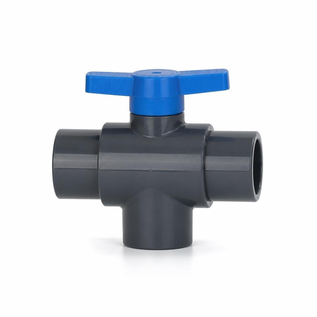M-MARKSMAN 7733 15MM 1/2" PVC BALL VALVE - TE