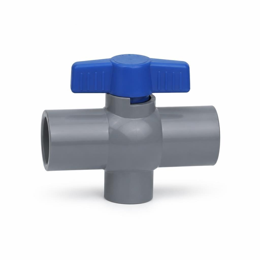 M-MARKSMAN 7733 20MM 3/4" PVC BALL VALVE - TE