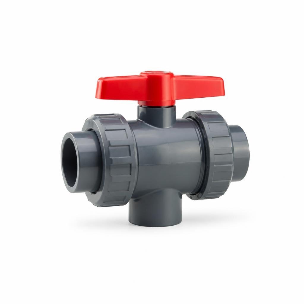 M-MARKSMAN 7733 40MM 1 1/2" PVC BALL VALVE - TE