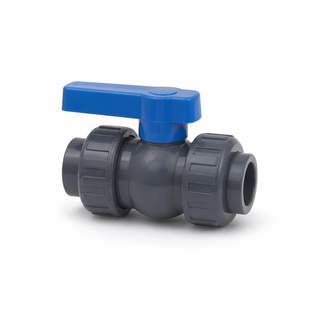 20MM (3/4")PVC COMPACT BALL VALVE - TE