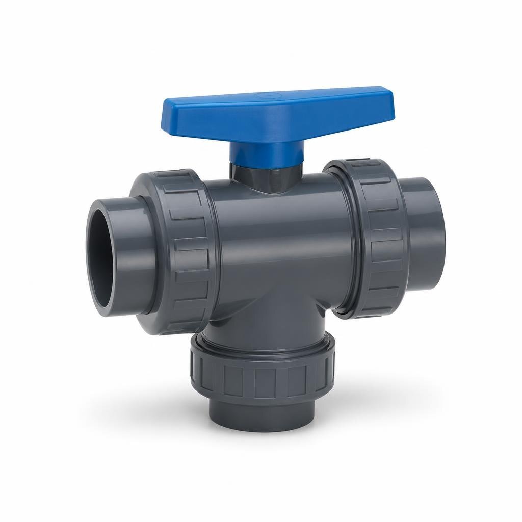 CELONI 2" PVC BALL VALVE - TE