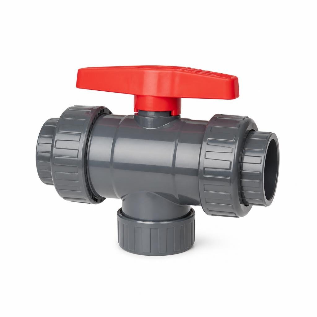 CELONI 3" PVC BALL VALVE - TE