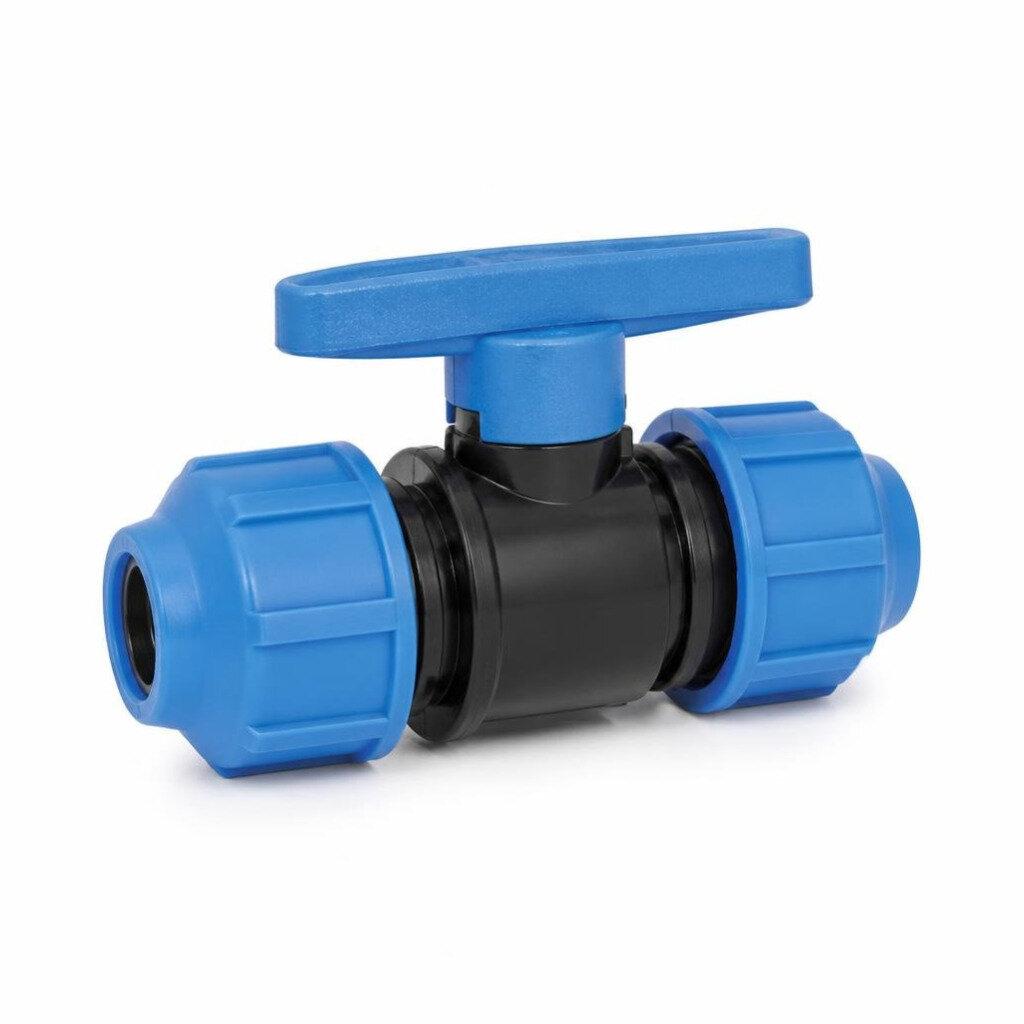 MARKSMAN 7766 20MM (1/2") PP COMPRESSION BALL VALVE