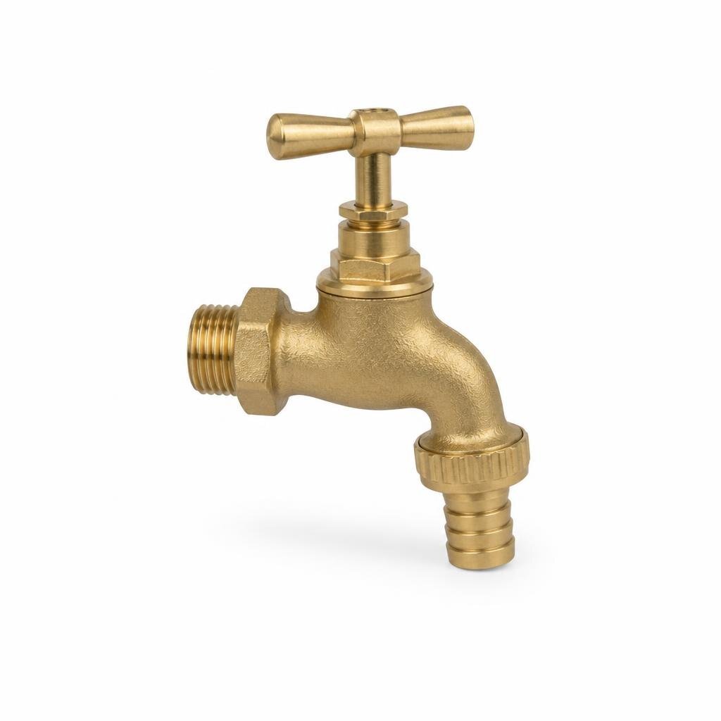 RADOL 15MM BRASS HOSE VALVE TAP