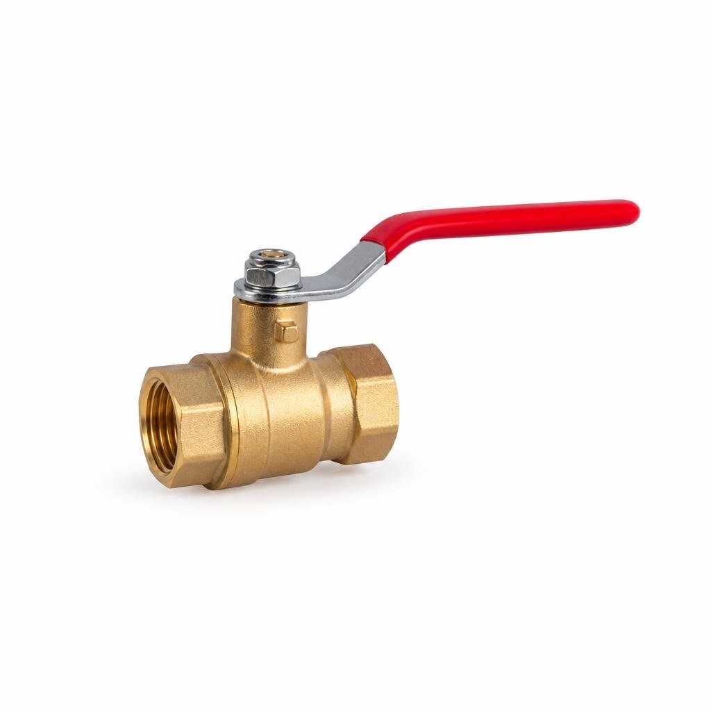 VMONO 15MM BRASS BALL VALVE