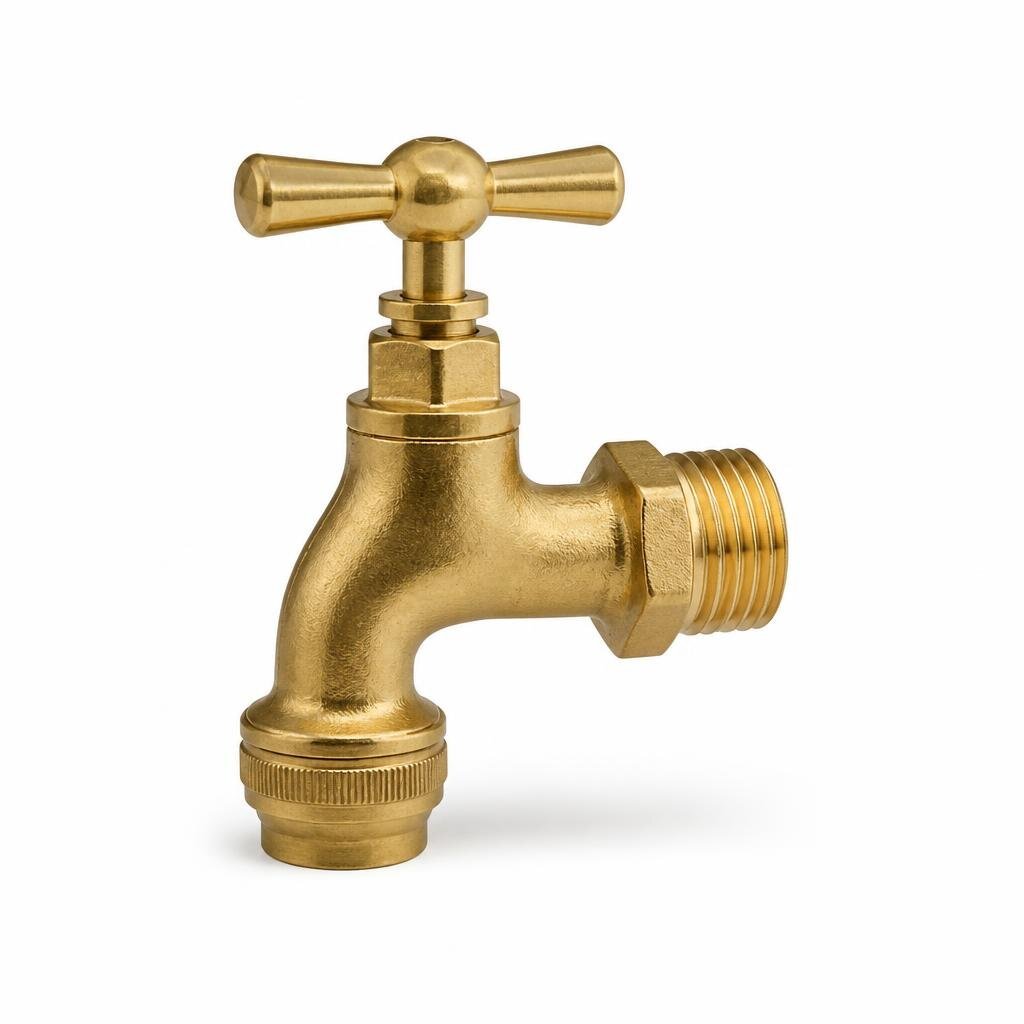 25MM 1" BRASS FERRULE COCK