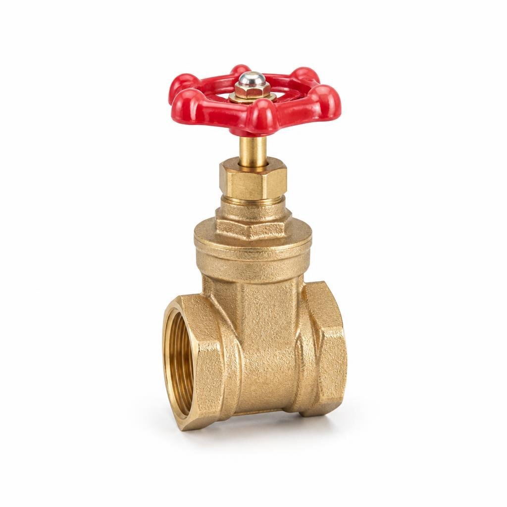 15MM BRASS GATE VALVE PN10
