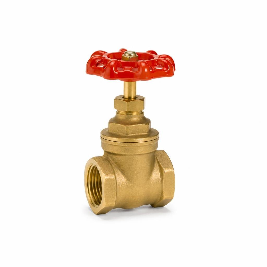 25MM BRASS GATE VALVE PN10