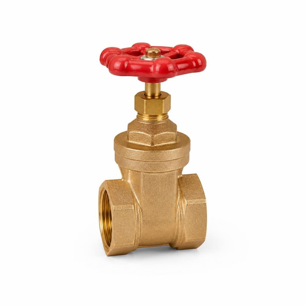 32MM BRASS GATE VALVE PN16
