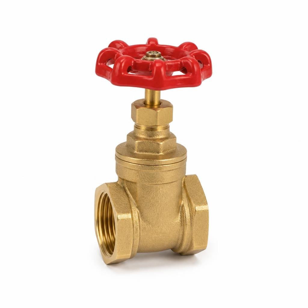 CN 15MM BRASS GATE VALVE PN10