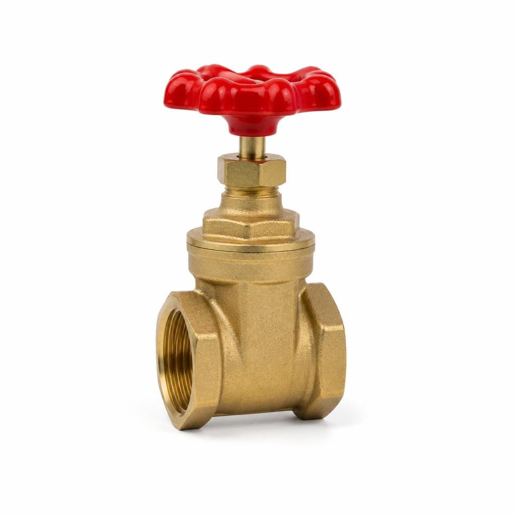 CITY 1/2" 15MM BRASS GATE VALVE PN16