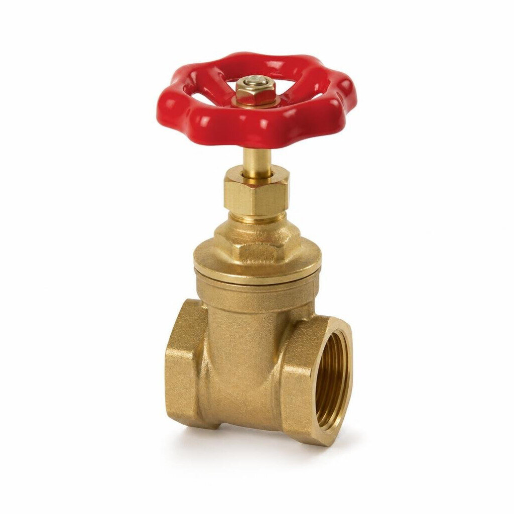 CITY 1" 25MM BRASS GATE VALVE PN16