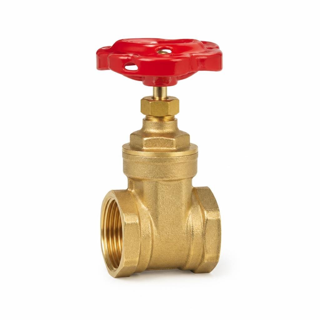 CITY 1 1/4" 32MM BRASS GATE VALVE PN16