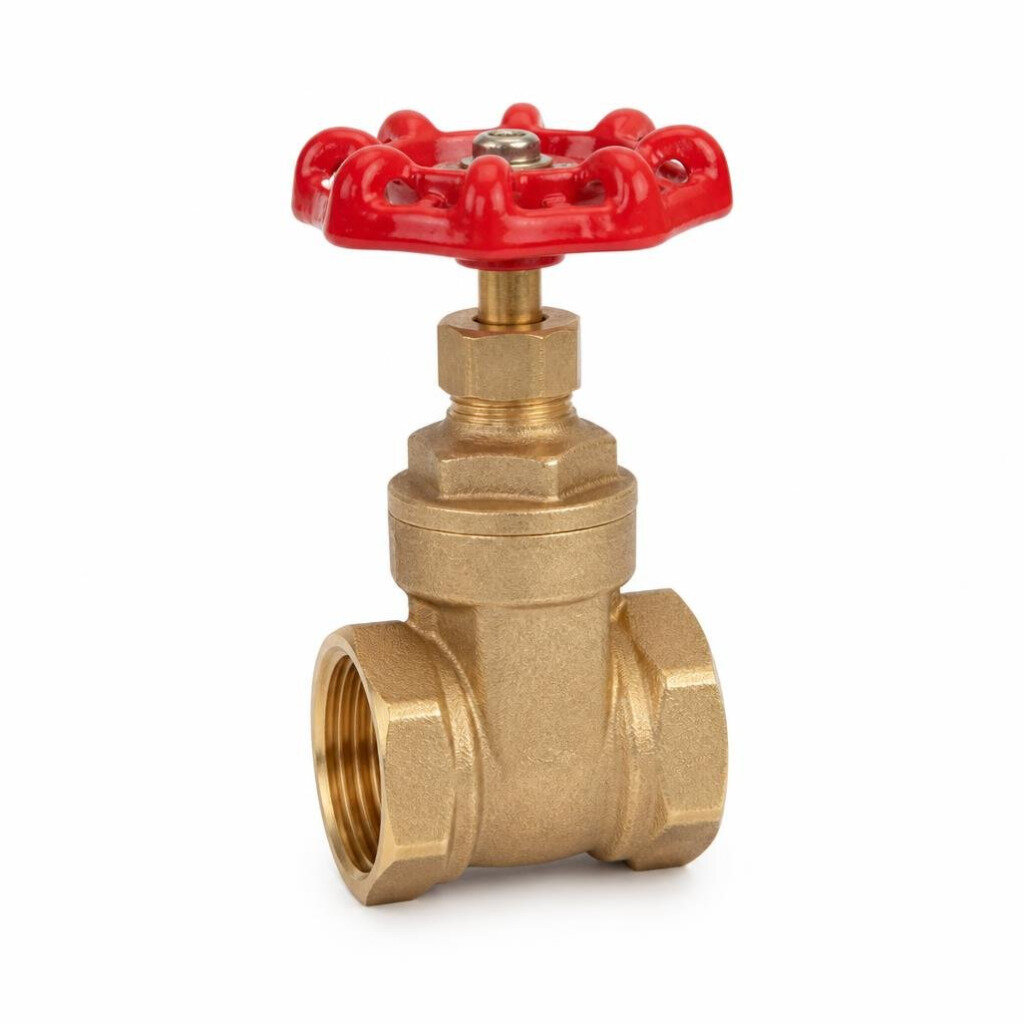 CITY 1 1/2" 40MM BRASS GATE VALVE PN16