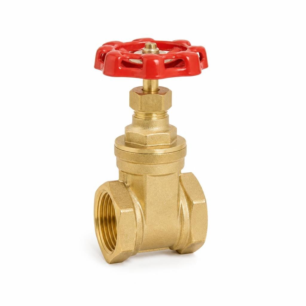 CITY 2" 50MM BRASS GATE VALVE PN16