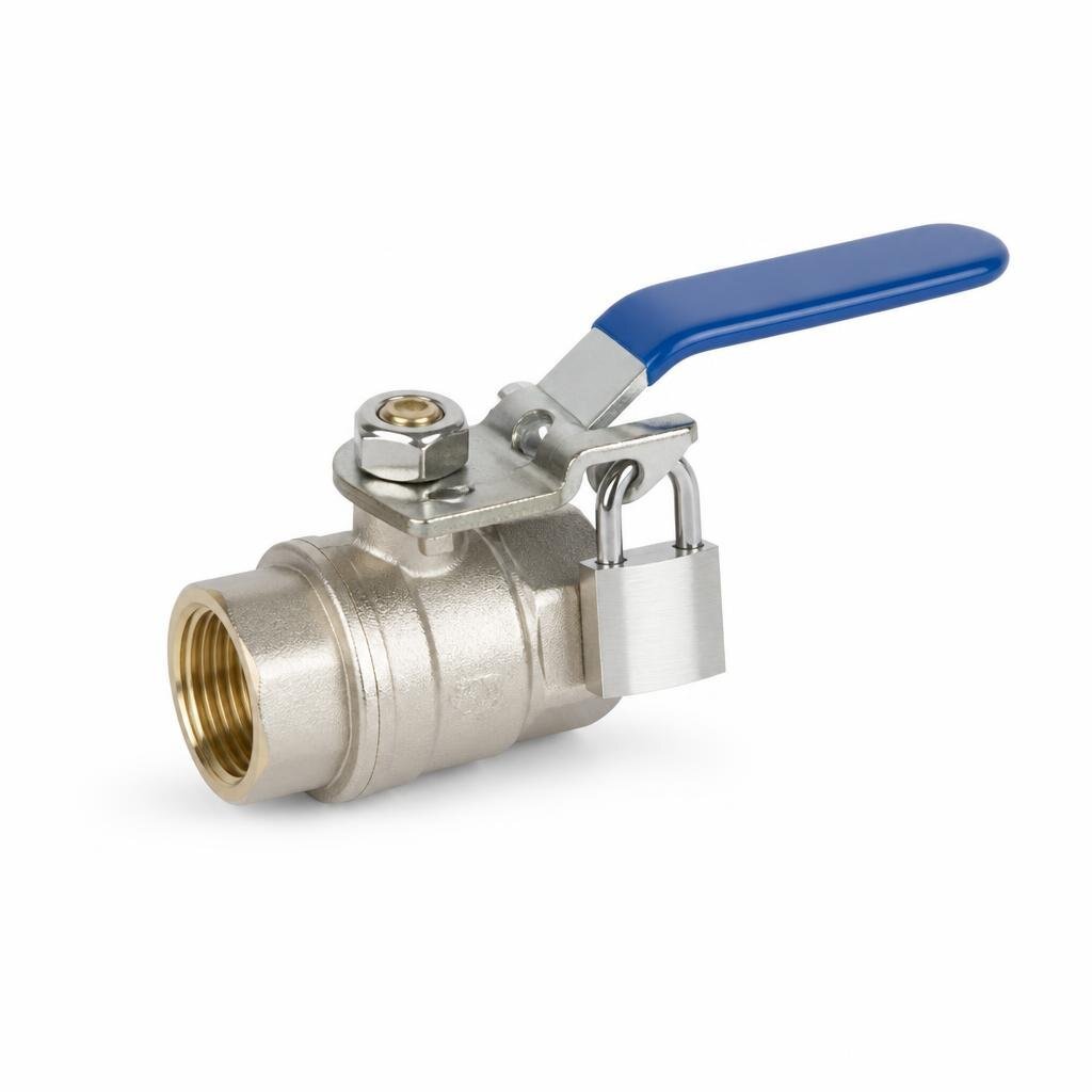 CITY 20MM LOCKABLE BALL VALVE