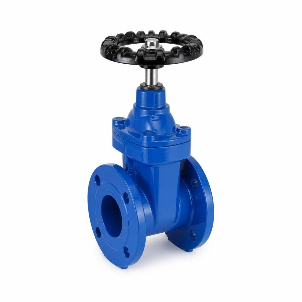 100MM D.IRON RESILIENT SEAT GATE VALVE