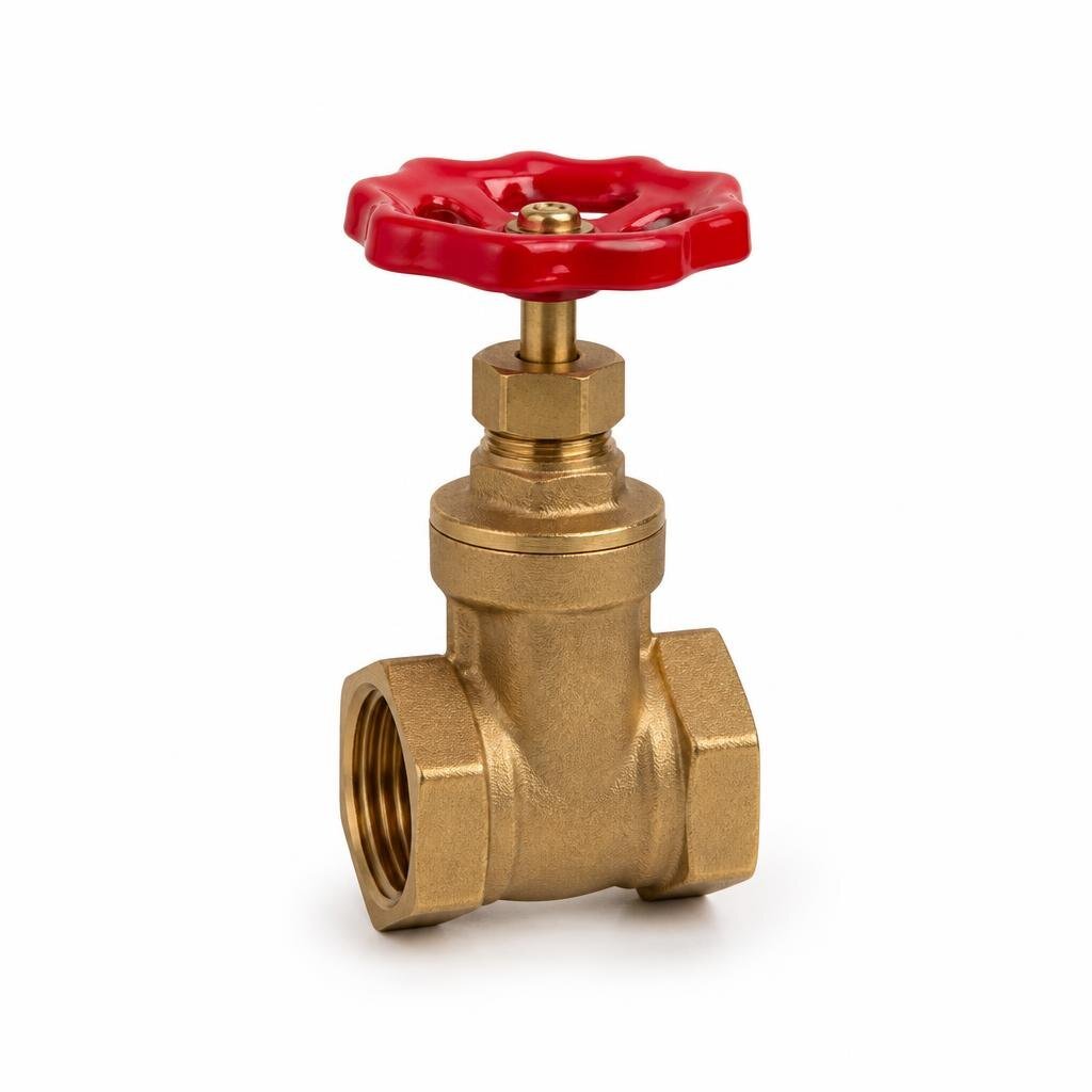 VLR 15MM ITALY BRASS GATE VALVE PN10