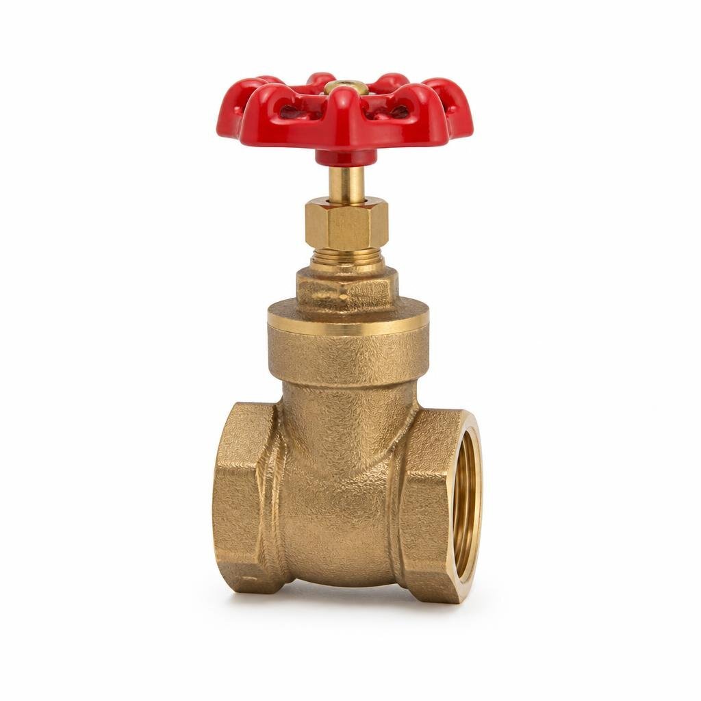 VLR 20MM ITALY BRASS GATE VALVE PN10