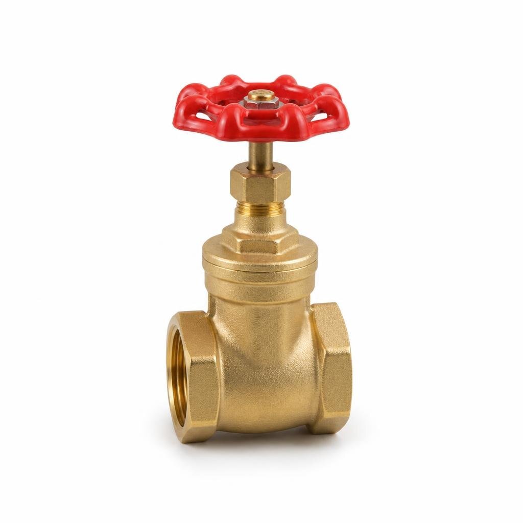VLR 32MM ITALY BRASS GATE VALVE PN10