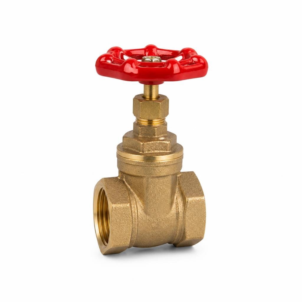 VLR 50MM ITALY BRASS GATE VALVE PN10
