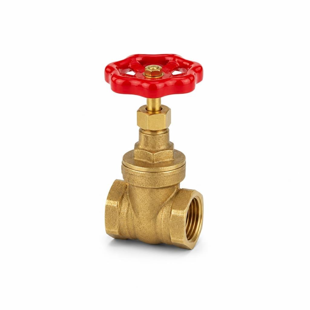 VIP 535 15MM (1/2") BRASS GATE VALVE PN16