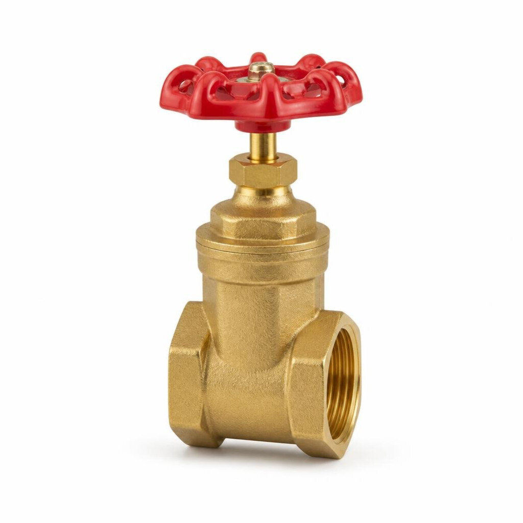 VIP 535 25MM (1") BRASS GATE VALVE PN16