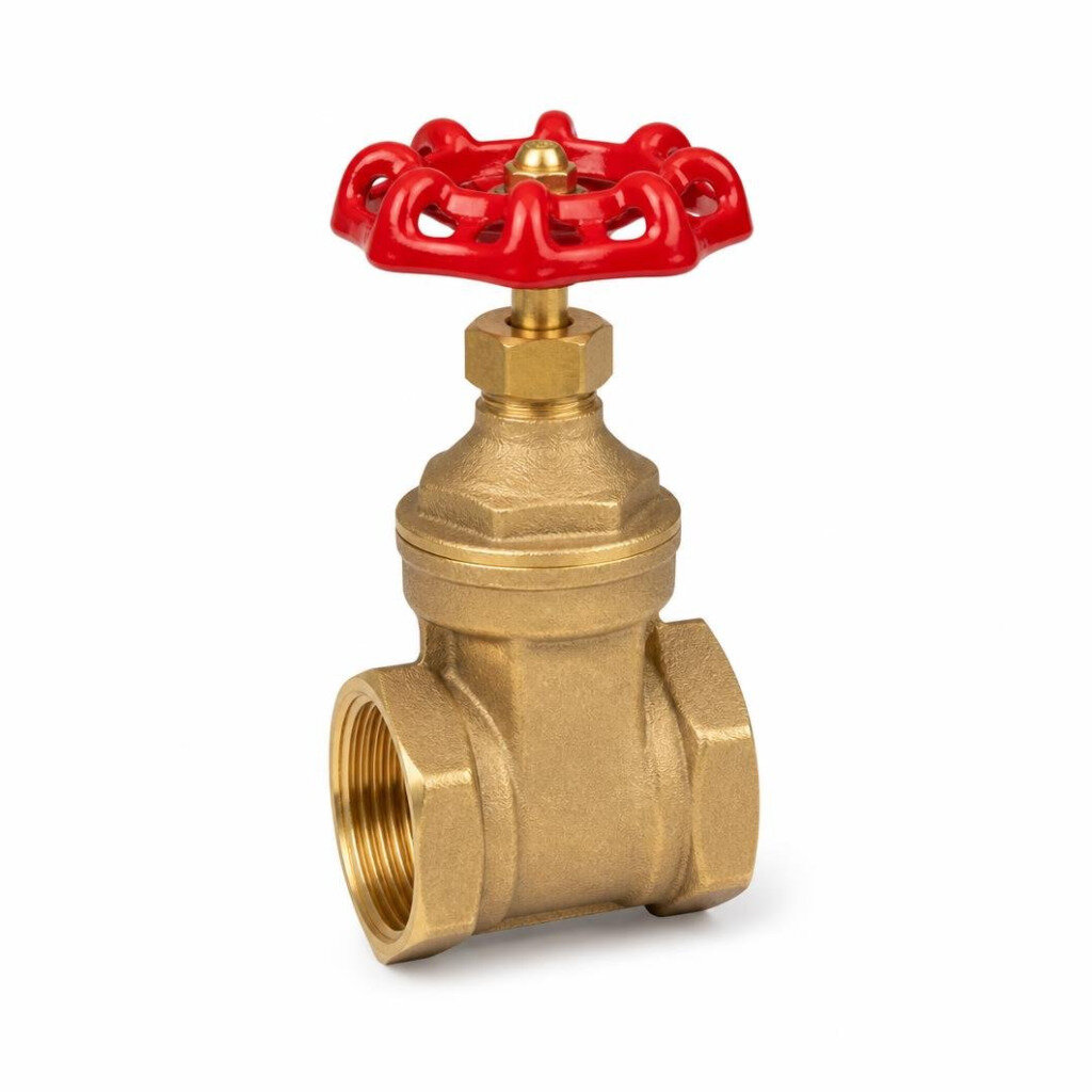 VIP 535 32MM (1-1/4") BRASS GATE VALVE PN16