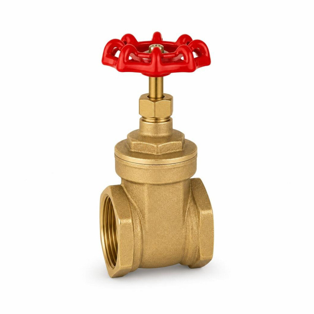 VIP 535 50MM (2") BRASS GATE VALVE PN16