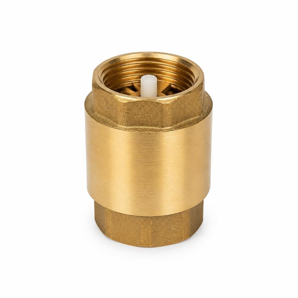 40MM BRASS SPRING CHECK VALVE