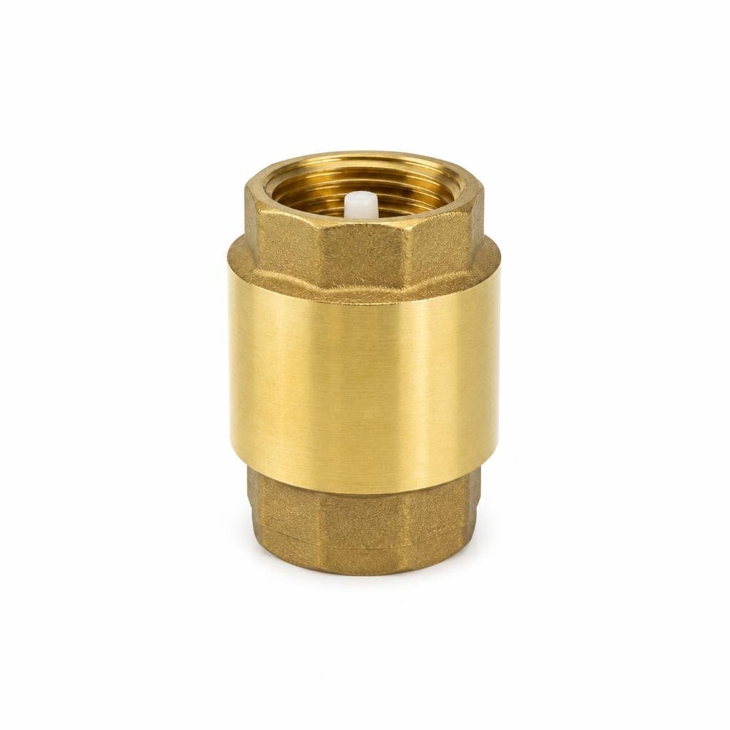 DLM 25MM BRASS SPRING CHECK VALVE
