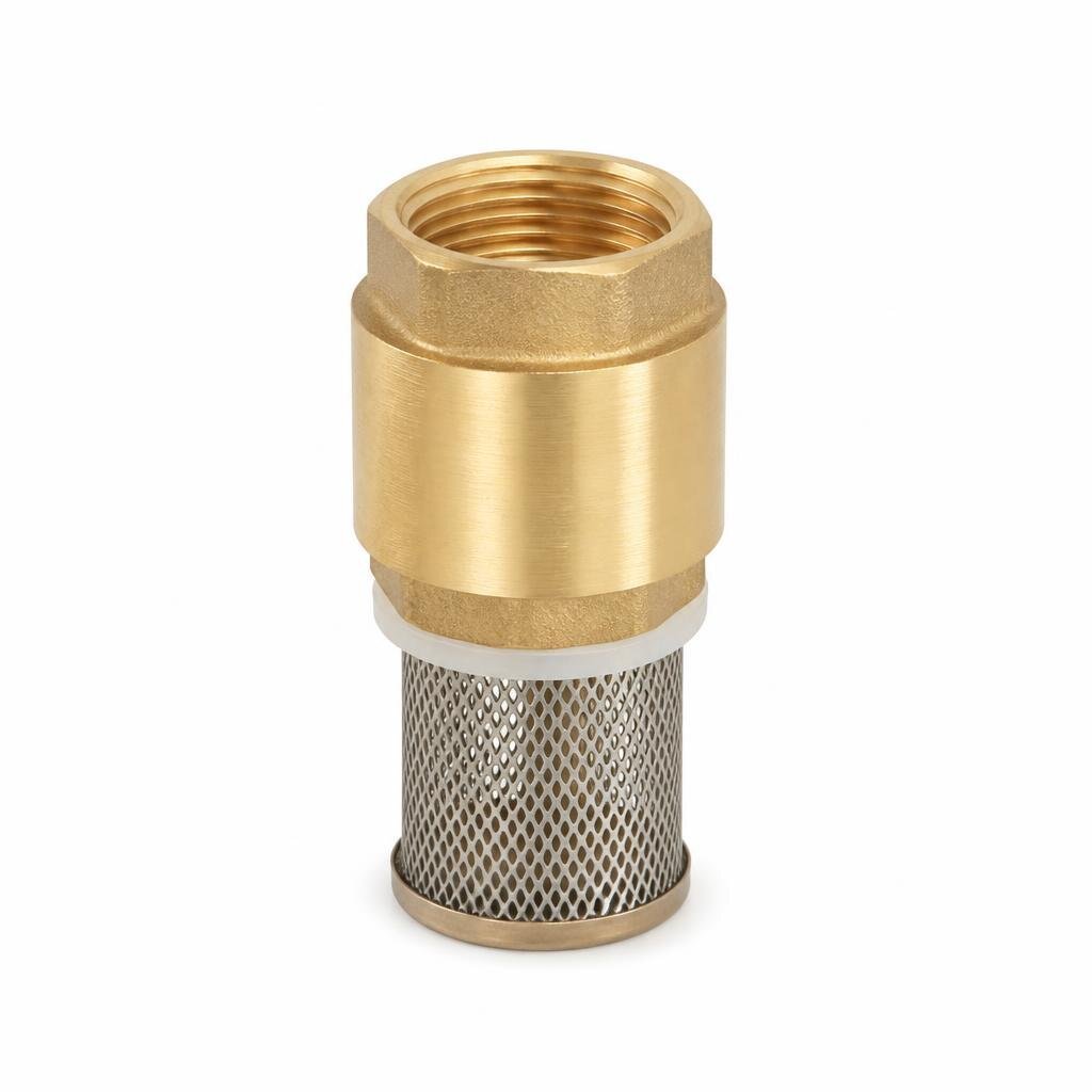 25MM BRASS SPRING CHECK FOOT VALVE