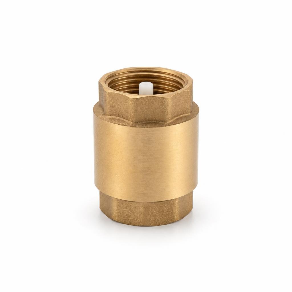 YORK 25MM BRASS SPRING CHECK VALVE