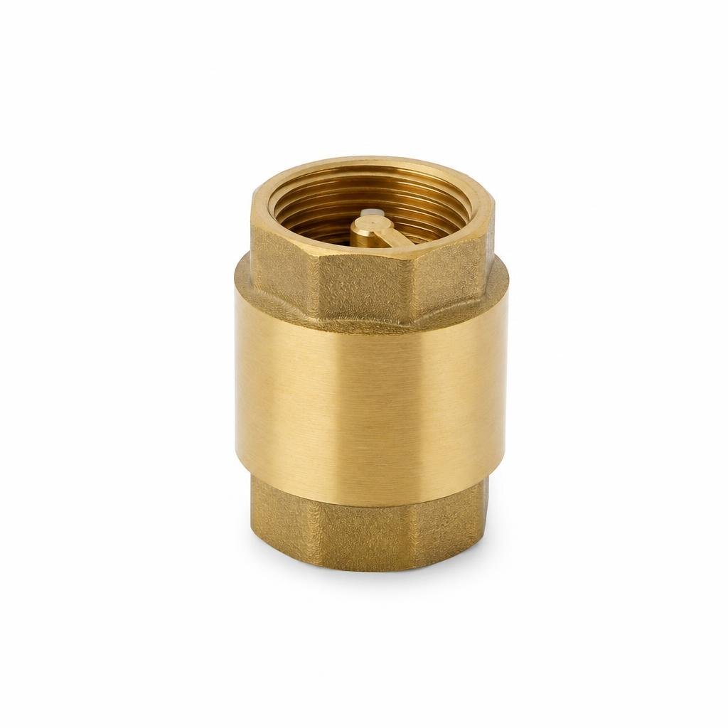 CITY 15MM (1/2") BRASS SPRING CHECK VALVE