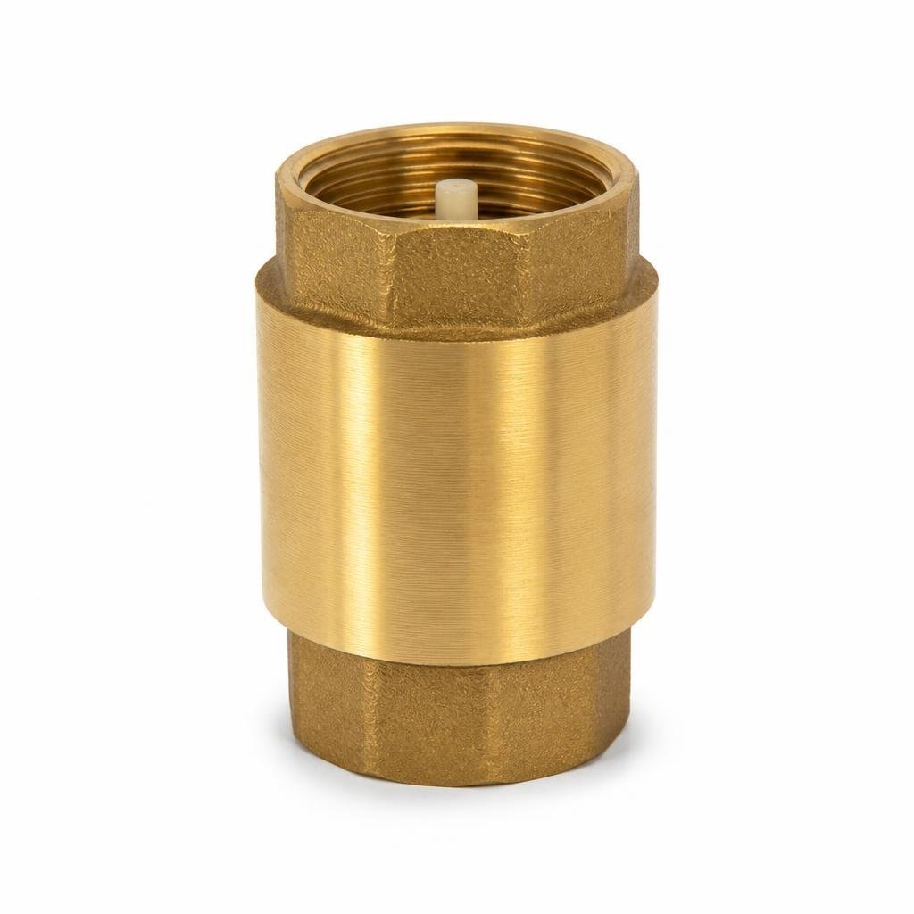 CITY 20MM (3/4") BRASS SPRING CHECK VALVE