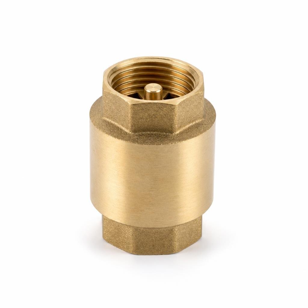 CITY 25MM (1") BRASS SPRING CHECK VALVE