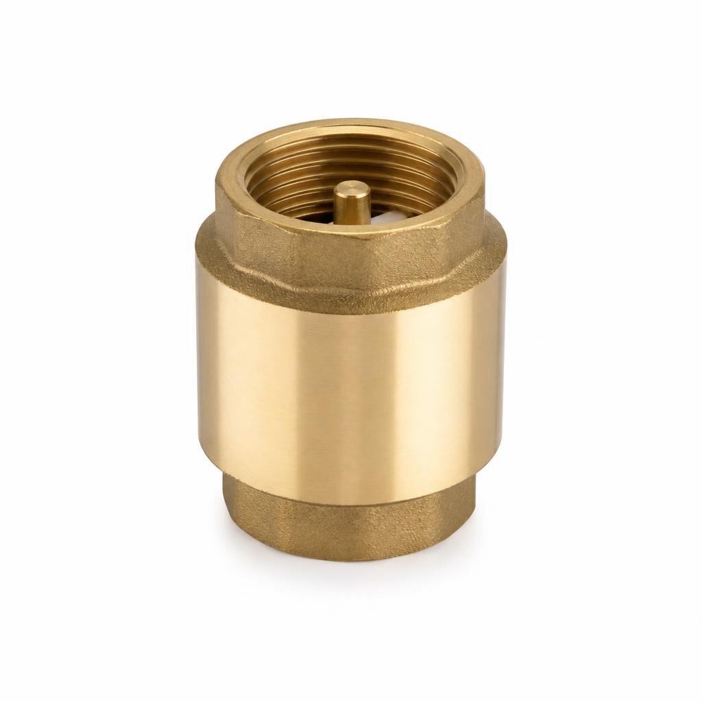 CITY 32MM (1 1/4") BRASS SPRING CHECK VALVE