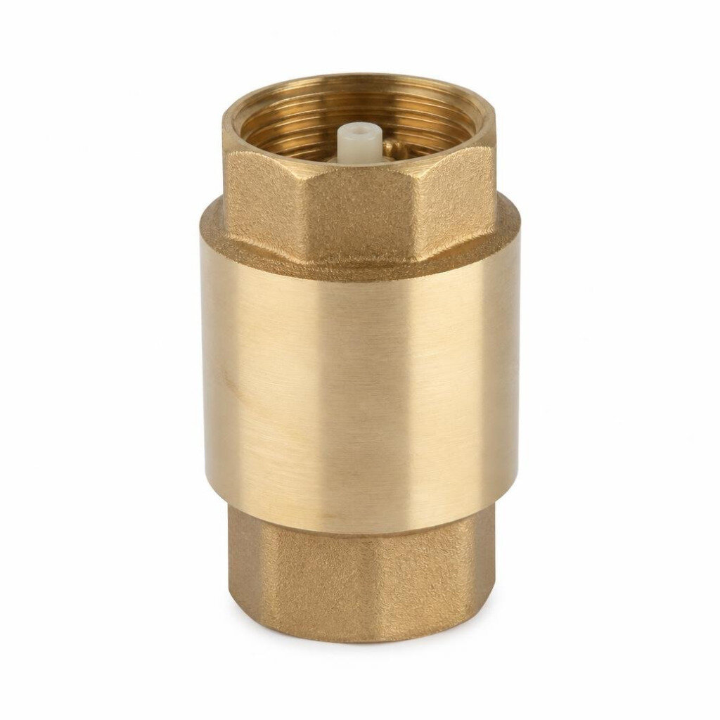 CITY 40MM ( 1 1/2") BRASS SPRING CHECK VALVE