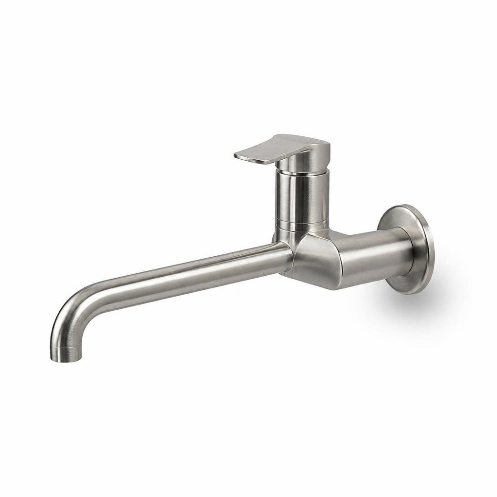 CELONI CLN8031 SUS304 FLE.SPOUT WALL SINK TAP