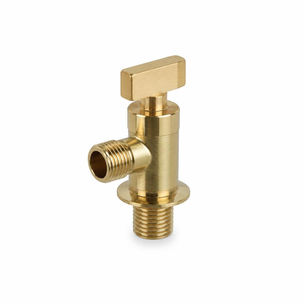 AV-B010 BRASS ANGLE VALVE