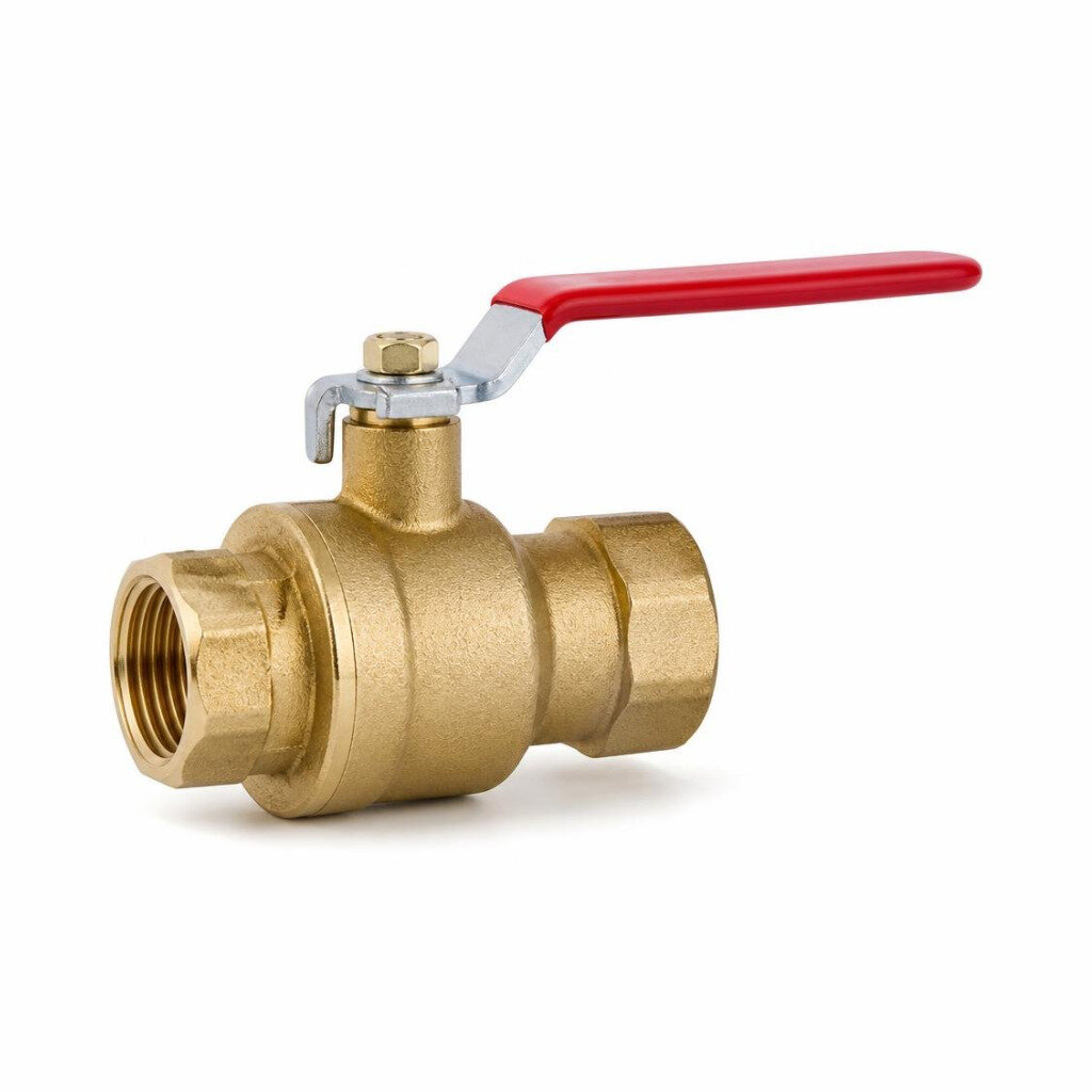 MAX TAP 1/2"  H/D BRASS UNION BALL TAP