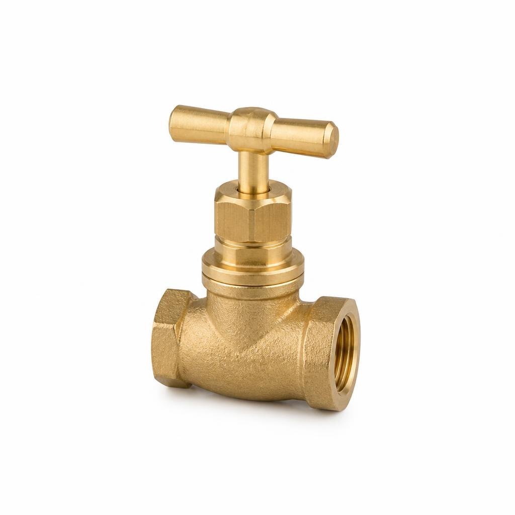 STD 5009 1/2" BRASS STOP COCK