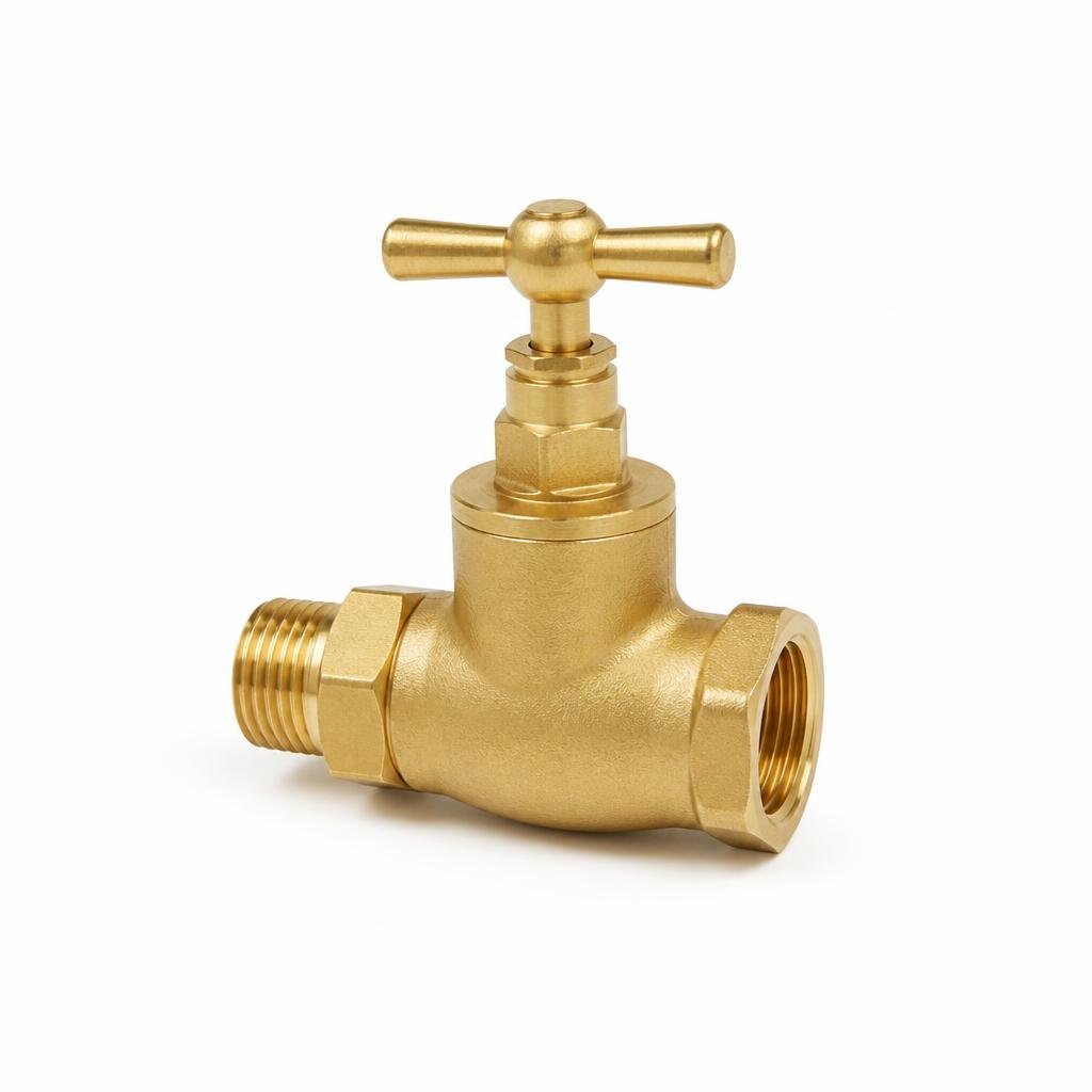 M-CITY 15MM BRASS STOP COCK HEAVY DUTY (BS1010)