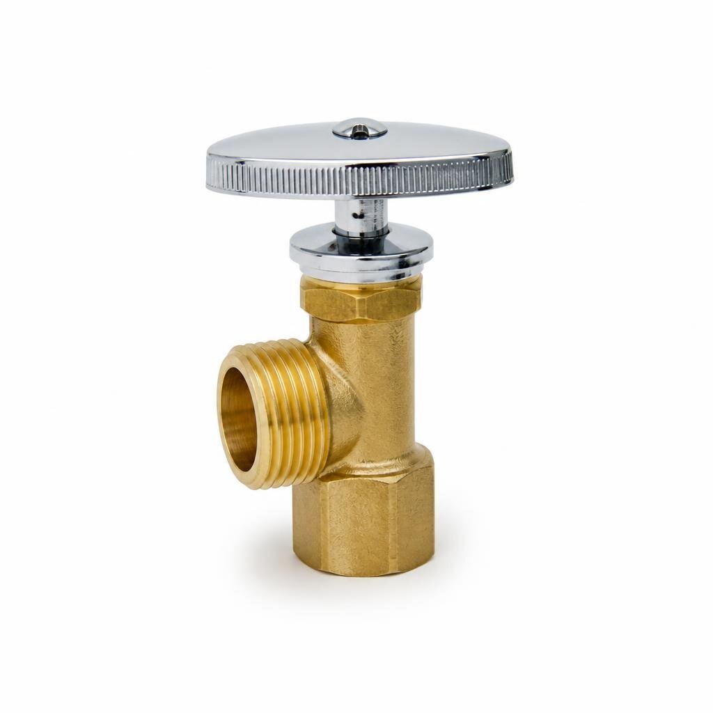 DELON AF-2142 ANGLE VALVE - BRASS BODY
