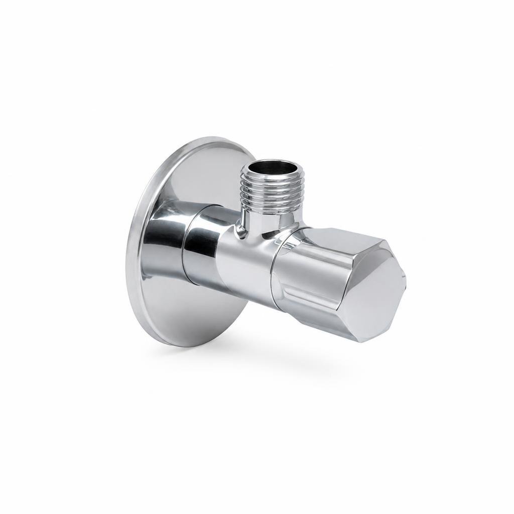 DOE DE60A 20MM WALL FLG. STOP COCK W/O HDL