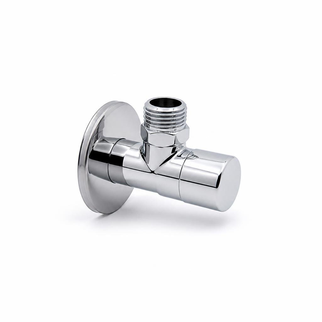 DOE DE60 15MM WALL FLG. STOP COCK W/O HDL
